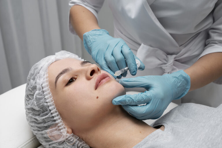 woman-getting-injection-clinic